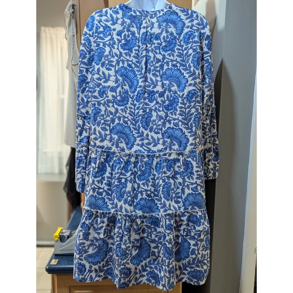 Gingy Rye Dress Blue Lagoon From The Fennerton Collection Babydoll‎ Dress Size L